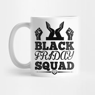 Black Friday Squad T Shirt For Women Men Mug